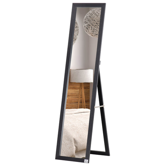 HOMCOM Full-Length Bedroom Mirror: Free Standing or Wall Mounted, 15" x 61" for Living Room Style | Dipra Home